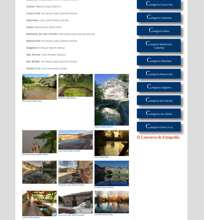 II CONCURSO de FOTOGRAFÍA del Municipio   de Ibeas y Comarca de Juarros 
